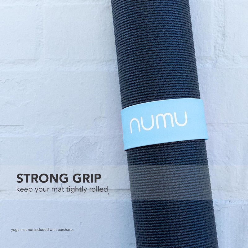 Numu Store Yoga Mat Strap Slap Band - Easy Snap On to Keep Exercise Mat Tightly Rolled and Secured for Yoga Mat Storage and Travel - Image 4
